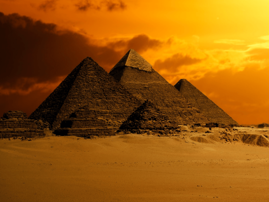 The Pyramids of Giza Cairo