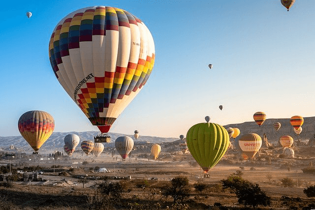 hot air balloons cappadocia
