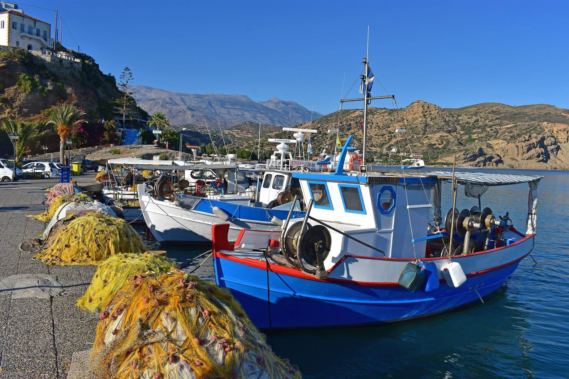 Boat trip Crete Greece