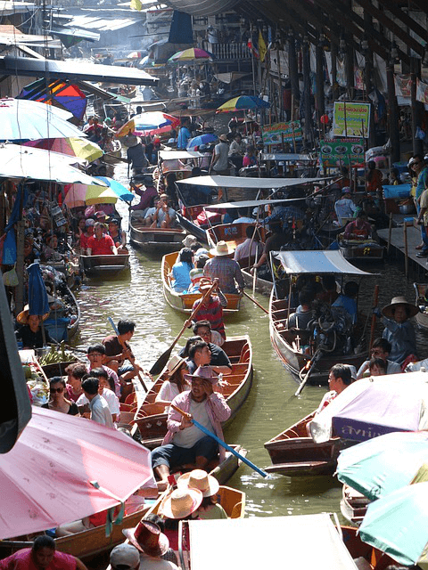 Canals Float Tour Bangkok Thailand